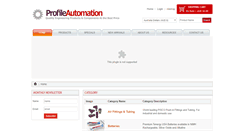 Desktop Screenshot of profileautomation.com.au